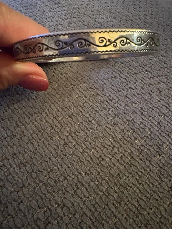 Brighton Silver-Tone Cuff Bracelet - Picture 2 of 5